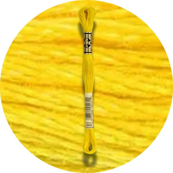 DMC Mouliné Spécial 25 Broderigarn, Ensfarvet, Røde/Gule/Orange nuancer